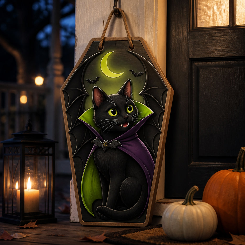 Custom Halloween Vampire Pet Door Sign – Photo to Cartoon - Personalized Wood Sign 420eb040-fad3-4156-9a33-650e00f5a52a.jpg