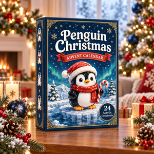 Penguin Christmas Advent Calendar 2026 - 24-Day Festive Countdown, Acrylic Charms Blind Box - Gift For Penguin Lovers 422bc7d5-43c3-457e-a448-91d00e7eeb60-penguin-box.png