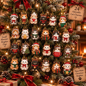 Personalized Cat Advent Calendar, Christmas Countdown Box, 24 Cute Cat Charms, Custom Family Name Holiday Keepsake, Cat Lover Gift 2026 422f7a0b-7cc9-4a2d-baa3-8dda61fc1cc0-il_fullxfull.8587010323_pfrn.jpg