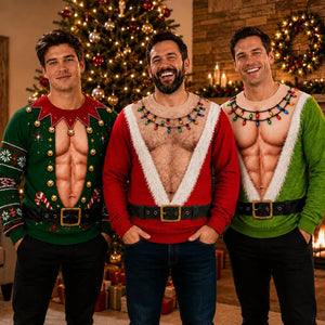 Funny Hairy Chest Ugly Christmas Sweater, Fake Abs Santa Sweatshirt, Novelty Holiday Party Pullover, Christmas Gag Gift For Men 4239e13d-131d-46dc-b973-71e0207ef2d4-dsf-5-.webp