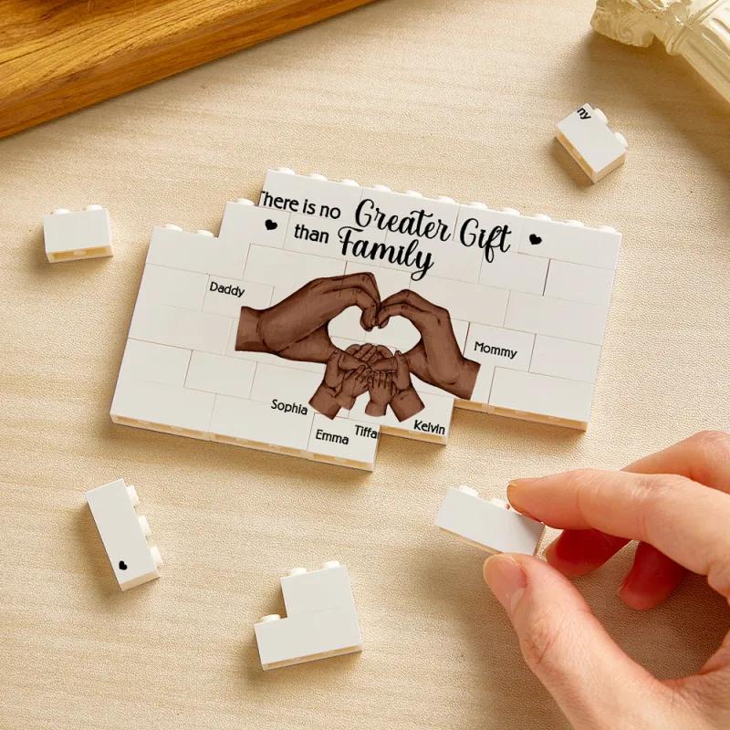 This Is Us Personalized Building Brick Family Puzzle Building Brick Blocks Gift for Mother Gift For Father