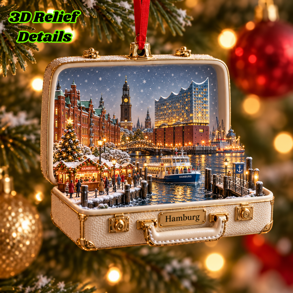 Personalized Hamburg 3D Suitcase Ornament – Custom Name German Christmas Keepsake for Hamburg Lovers & Travelers 425444f2-8e2d-4c7f-828f-55e247958785-mockup-annotated-1789439532465.png