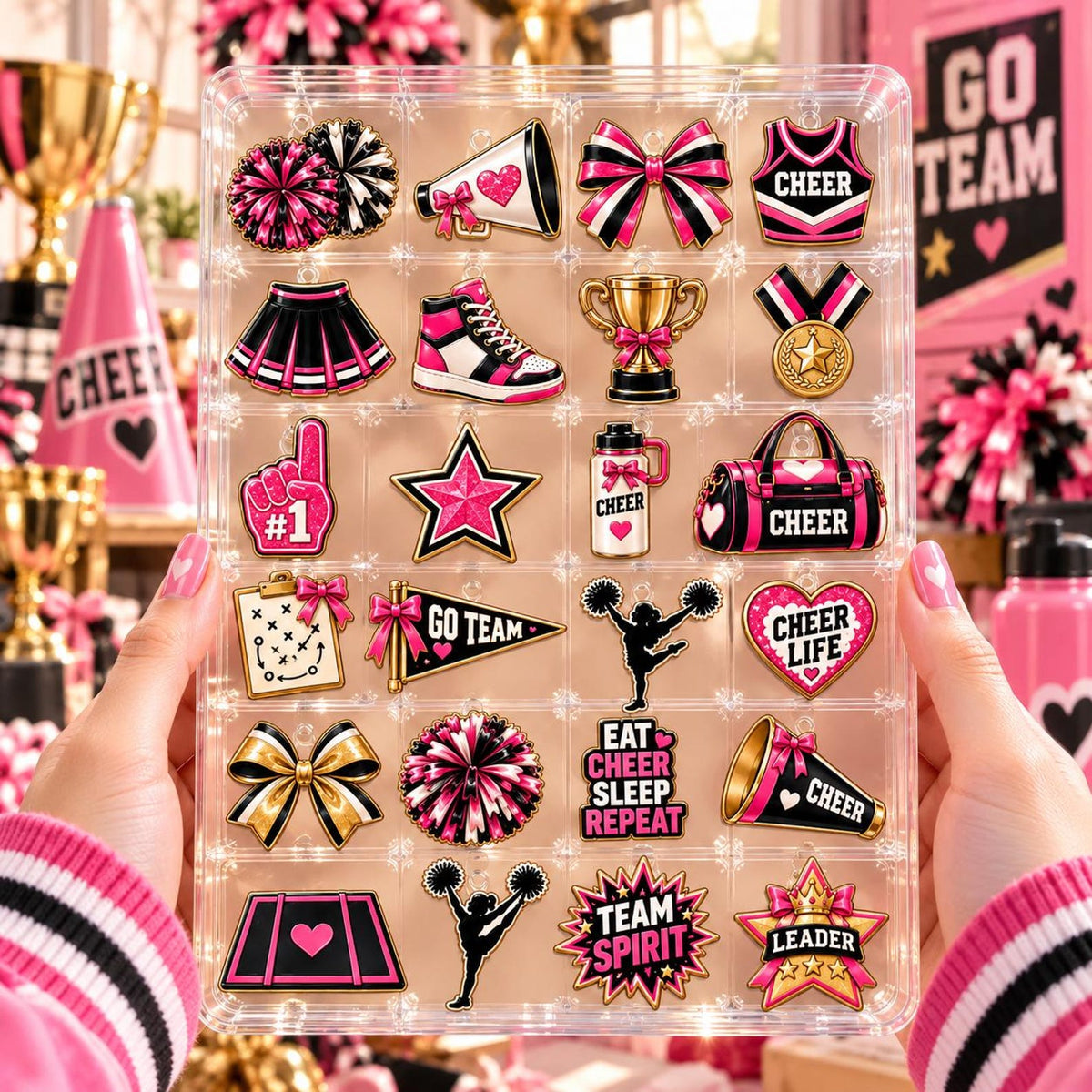 Personalized Cheer Advent Calendar, 24 Day Cheerleading Christmas Countdown with Charms 4266765a-268d-4c87-bc7d-0dad072258f3-il_1588xN.8628748291_h4oo.jpg