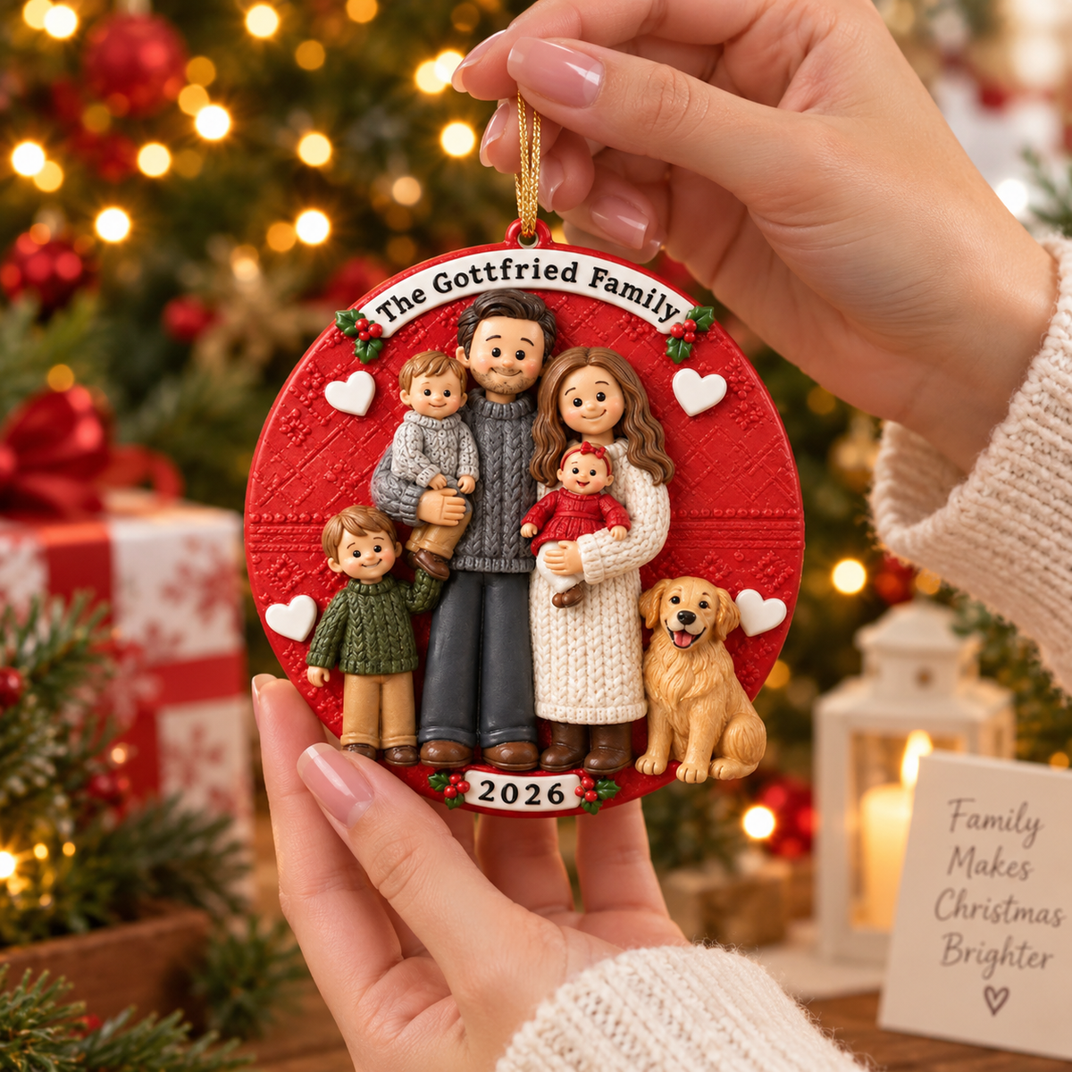 Custom Family 3D Relief White Acrylic Ornament, Personalized Photo Christmas Ornament with Family Name & Year, Portrait Keepsake Gift 427a80df-b2e6-40e9-9048-13ae4e85ec5b-1c2d046f-1580-4165-9ef5-cafcdd719cfe.png