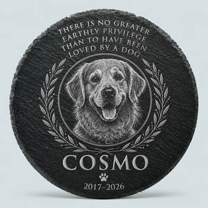 Custom Pet Memorial Stone – Etched Portrait with Name & Years - Personalized Memorial Stone 4281e9cd-6cd5-4ed7-9d33-5f964b877dbc.png