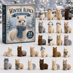 Winter Alpaca Advent Calendar 2026 - 24-Day Festive Countdown, Acrylic Charms Blind Box - Gift For Farm Lovers 42ad46a4-4848-4fd3-b15c-e9a5835e1867-alpaca.jpg
