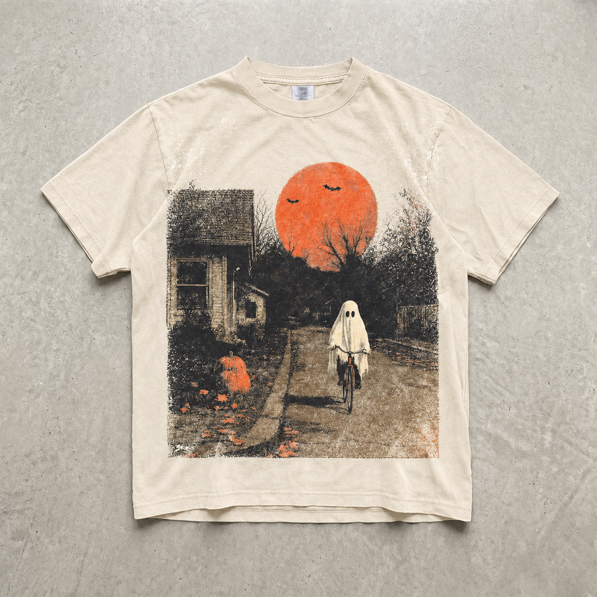 Halloween Ghost T-Shirt, Spooky Ghost Biking Shirt, Gothic Halloween Shirt, Vintage Halloween Tee, Pumpkin Shirt, Fall Graphic Tee, Gift 42b090da-ee1f-464b-b73f-d69fb3ecb8a0-sde-2-.png