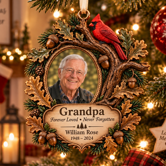 Personalized Grandpa Memorial 3D Ornament – Custom Photo, Name & Dates Cardinal Remembrance Keepsake, Loss of Grandfather Sympathy Gift 42b0aae6-b21c-45e6-96c2-2762bd7013e4-Image-Sep-16-2026-11_10_42-AM-1-.png