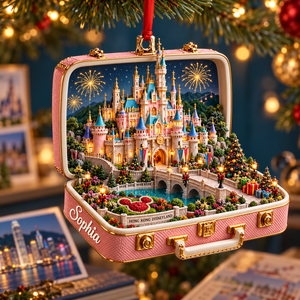 Personalized 3D Hong Kong Disneyland Suitcase Christmas Ornament – Hong Kong Travel Souvenir & Gift for Disney Fans 42e5e929-ae3b-4141-882a-1e086077b181-Pink-suitcase-Hong-Kong-Disneyland-ornament-1.png