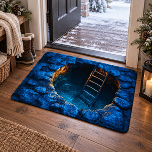 3D Deep Well Illusion Mat, Creepy Underground Ladder Bath Rug, Spooky Halloween Decor - Decor Gift For Family 42fc94dd-cbe3-441c-8971-5d9b6ba8af17-m-3.png
