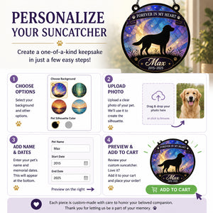 Pet Memorial Suncatcher – Forever In My Heart (Name & Years) - Personalized Suncatcher Ornament 43121f73-040f-42da-9095-858736588297.jpg