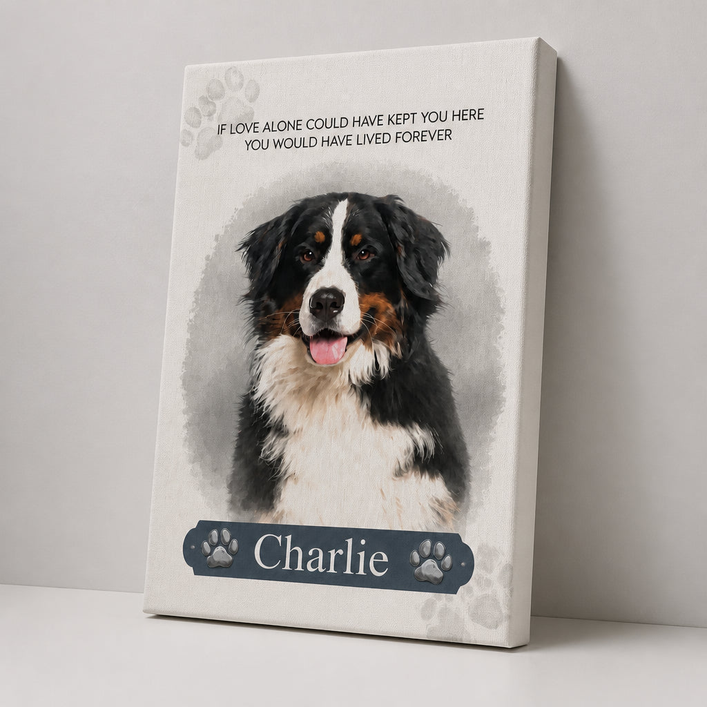 Pet Memorial Watercolor Portrait Canvas – Name + Photo - Personalized Canvas 4315a578-7922-47c4-a845-5c35e955f0df.jpg