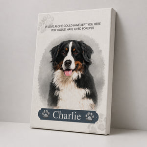 Pet Memorial Watercolor Portrait Canvas – Name + Photo - Personalized Canvas 4315a578-7922-47c4-a845-5c35e955f0df.jpg