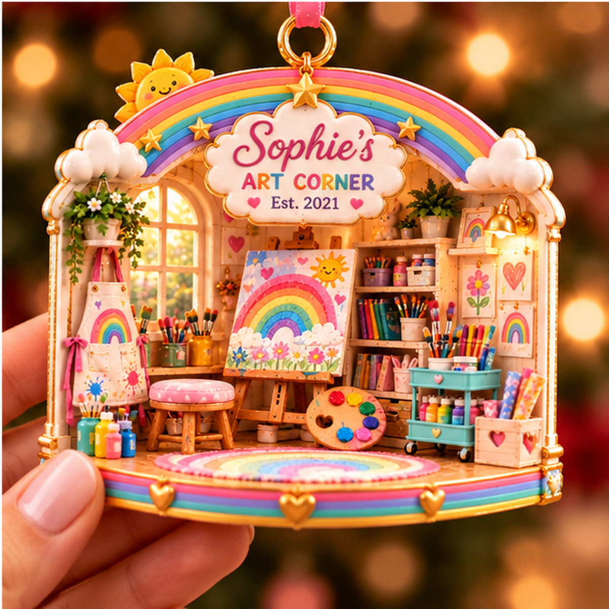 Personalized Rainbow Art Corner Christmas Ornament – Custom Name & Year, Art Lover Gift for Girls, Little Artist Christmas Gift 43201b27-9a63-4948-a4a0-f1b77dc607e7-t-i-xu-ng-2026-10-22T143925.402.png