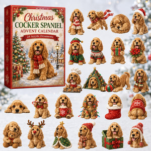 Christmas Cocker Spaniel Advent Calendar 2026 - 24-Day Festive Countdown, Acrylic Charms Blind Box - Gift For Cocker Spaniel Lovers 432147d9-98a3-4ab5-924c-c95fde2cecd8-cocker-spaniel.jpg