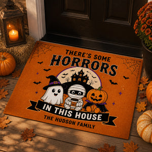 There's Some Horrors In This House - Personalized Halloween Doormat - Personalized Doormat 432c70d9-b6b1-449c-abf0-73ca177abd40.jpg