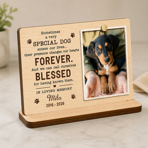 Personalized Dog Memorial Photo Table Sign – "Sometimes a very special dog..." - Personalized Wooden Photo Table Sign 433158ed-0d7c-4d0e-92fe-c7a560ee4322.jpg