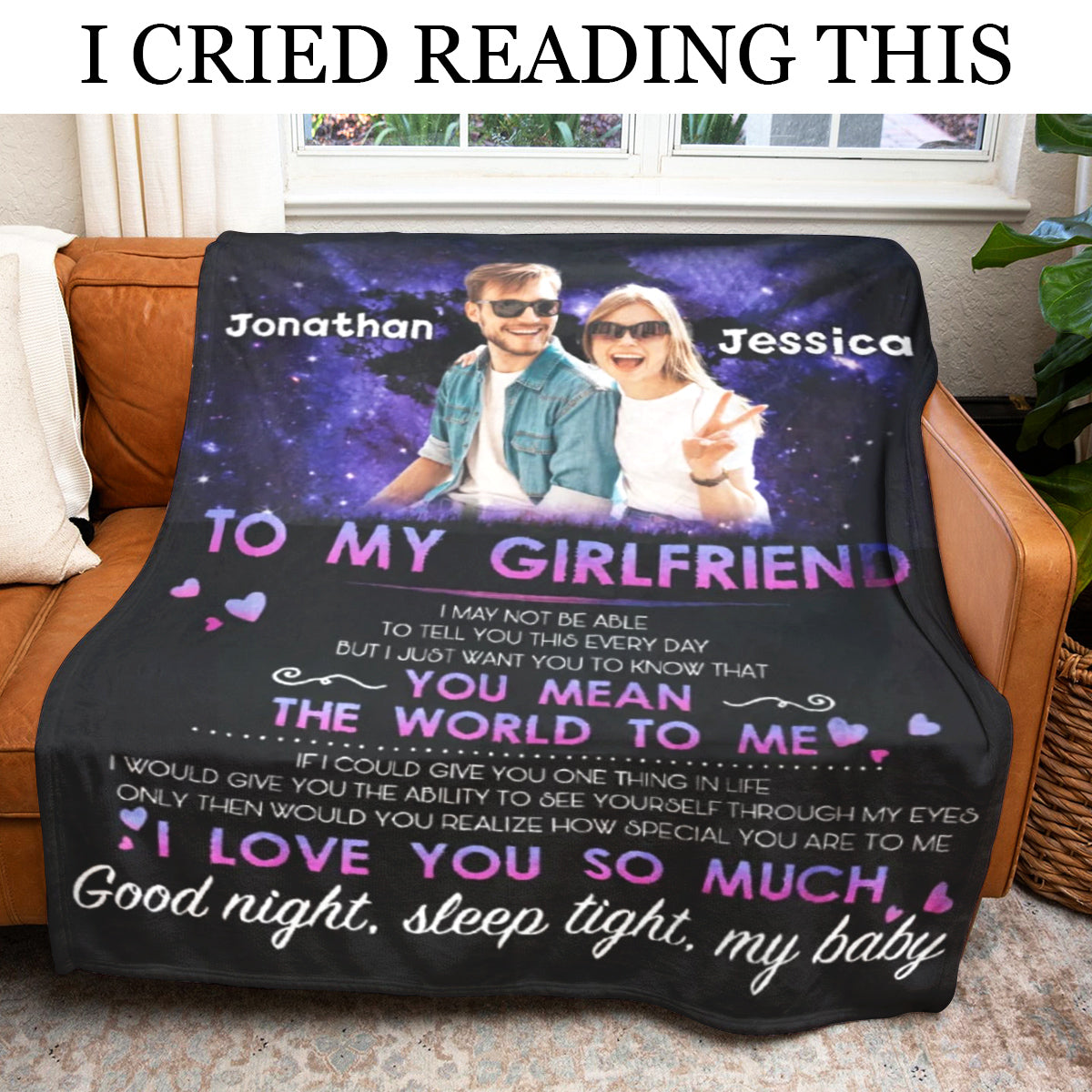 Best Valentine Gift For Girlfriend, To My Girlfriend You Mean The World To Me Live Preview