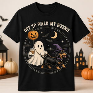 Off To Walk My Weenie — Custom Pet Halloween T‑Shirt - Personalized T-shirt 43626ca2-5d82-4c54-976f-9f684472acb1.png