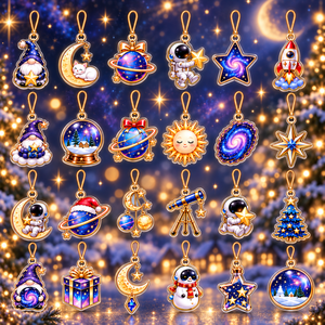 Cosmic Christmas Advent Calendar with 24 Acrylic Charms – Celestial Space Christmas Countdown Gift with Astronaut, Moon, Stars & Gnome Ornaments 4366f539-43a2-4463-a860-f9133ea78ce3-v4.png