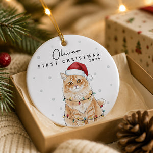 Custom Pet Portrait Ornament - First Christmas Name & Year - Personalized Ornament 437e5e97-7cb7-4f98-83d0-6ee23be52355.jpg