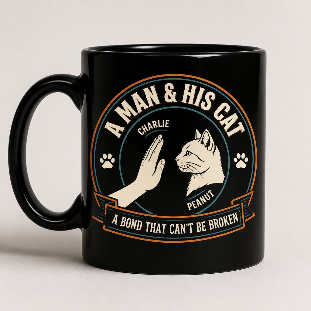 A Man & His Cat – Custom Names Mug - Personalized Mug 43948414-7c4a-450c-856d-620431c971f7.jpg