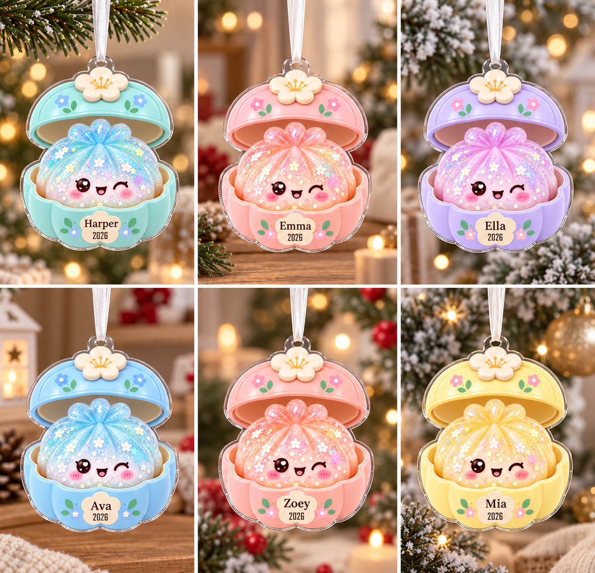 Personalized Glitter Dumpling Ornament, 3D Squishy Style Christmas Ornament, Custom Name Ornament, Kids Christmas Gift, Squishy Ornament 43a7964e-e39f-4095-812c-7e0c1cd06ba6-cb4c87ee-f87a-4562-9d34-fab040efcb4f.png
