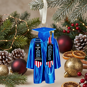 Custom Flags Class of 2026 Stoles Sash Graduation Ornament - Personalized Acrylic Ornament 43c0c538-a9fb-41e9-9c37-05bb04e3f7fb-MOCKUP-3.png