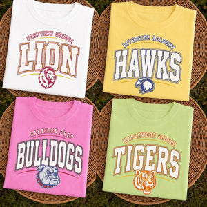 Comfort Colors Custom Mascot Striped Shirt, School Spirit Shirt, Back To School Tee, Custom Mascot Shirt, Test Day Shirt, School Spirit Tee 43c2e040-5320-4c89-810d-6d1bfa2f730c-banner-2.jpg