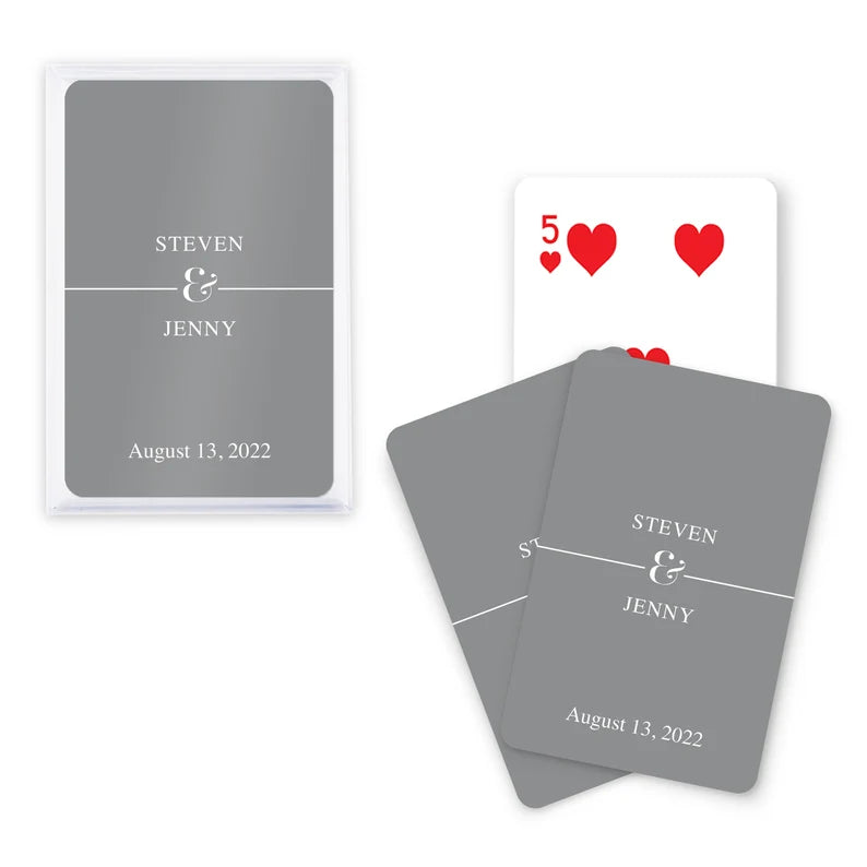 Personalized Playing Cards - Minimalist Playing Cards - Wedding Playing Cards - Wedding Favor - Personalized Wedding Favor - Custom Cards 43e4fa37-7565-4c22-9d94-7441f02f69f9-cvbcv-8-.webp