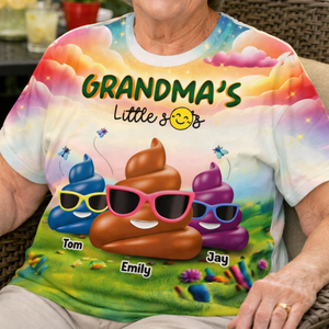 Grandma's Little Things - Personalized 3D Shirt - Funny Gift For Grandma
