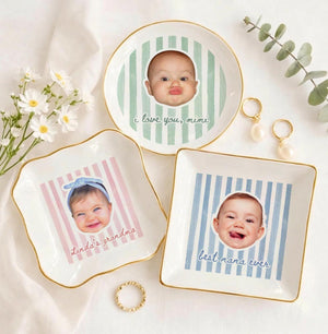 Personalized Baby Face Trinket Tray, Mothers Day Gift For Grandma, Grandma Gift from Grandkids, Nana Ring Dish, Birthday Gift For Grandma 440cec3d-862f-4d3b-8a11-2c191711a0b0-4.jpg