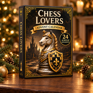 Chess Knight Advent Calendar 2026 - 24-Day Festive Countdown, Acrylic Charms Blind Box - Gift For Chess Lovers 4411c644-4ed2-45e1-9c61-1ba8dfd4908f-chess-box.png