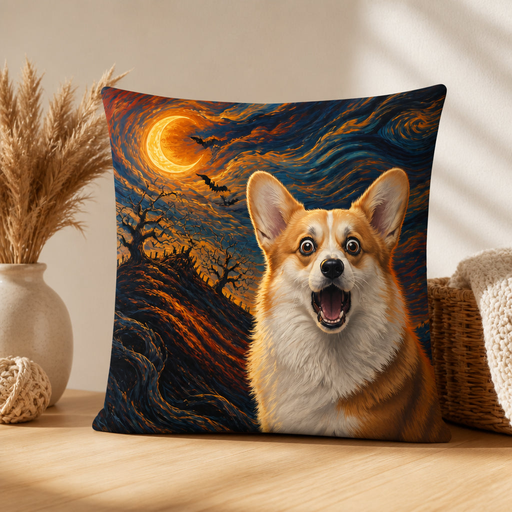 Custom Halloween Scream‑Style Portrait Pillow - Personalized Pillow 441d07aa-b249-4b5d-99b9-bec899b9519f.jpg