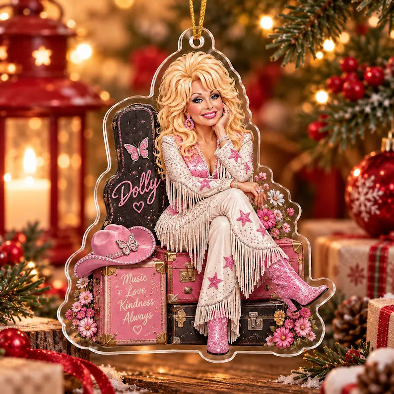 Dolly Parton Christmas Ornament 2026, Acrylic Dolly Ornament, Country Music Fan Gift, Pink Cowgirl Ornament, Dolly Keepsake 44313806-ed9f-497e-9f5c-8a6aa1e3080c-s-1-.webp