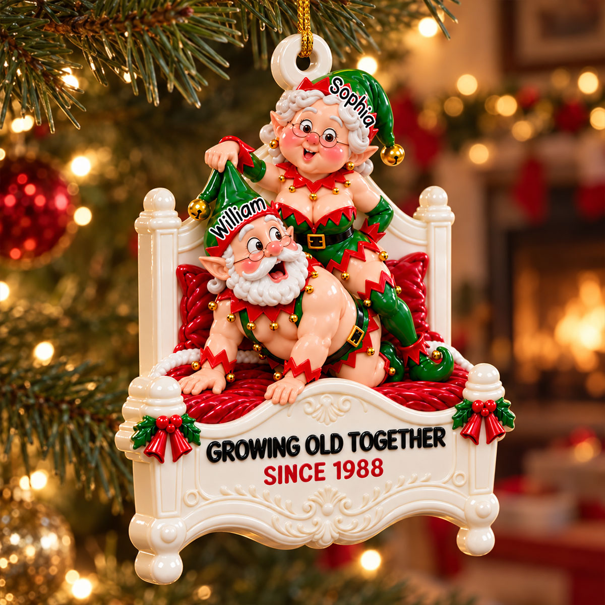 Growing Old Together Merry Christmas 2026 - Real 3D Raised Ornament 446aa875-e58e-4407-8988-476735437275-4-3-.jpg