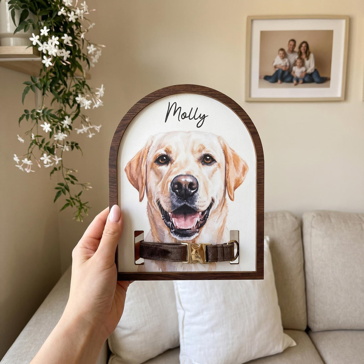 Watercolor Pet Memorial Frame with Collar Holder, Custom Pet Memorial Collar Holder, Dog Memorial Gifts, Pet Sympathy Gift 4489d69b-f545-4824-94f0-87cb70cf4740-il_fullxfull.8144098172_hpzd.jpg