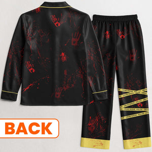 This Is My True Crime Watching Pajamas - Personalized Pajamas - Gift For Movie Lovers