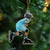 Roller Skating Kid - Personalized Acrylic Ornament - Christmas Gift For Roller Skater, Gift For Kid