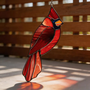 Custom Red Cardinal Stained Glass Suncatcher, Handmade Bird Art Glass Ornament Window Hanging Decor, Christmas Gift, Memorial Home Accessory 44a41874-31a9-486c-9318-70e4c31ce0fb-ghhhhhhhhhhhhh-6-.webp