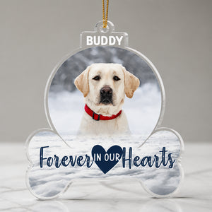 Pet Memorial Photo Ornament – Forever In Our Hearts - Personalized Shape Ornament 44a5f62c-cd96-4b43-9055-2991bf6539bb.jpg