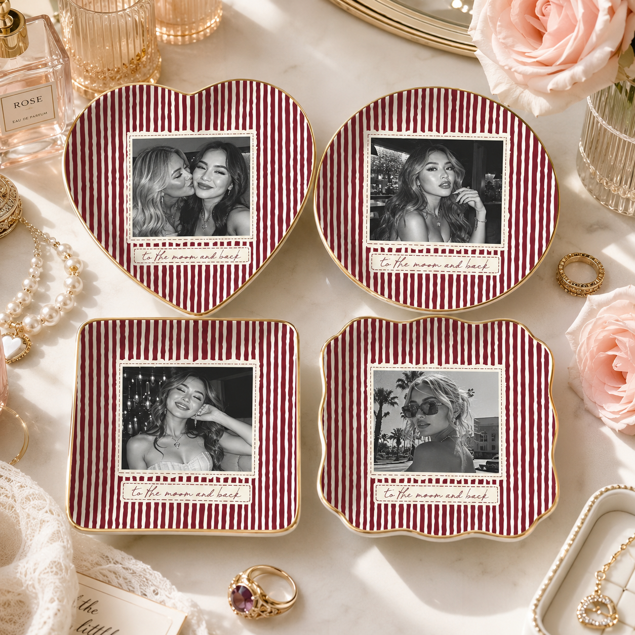 Custom Bestie Photo Jewelry Dish: Ceramic Trinket Tray for Best Friend, Bestie Striped Ring Dish, Birthday Gifts For Bestie 44e92ebc-f90c-46d0-9bc8-a06c4abbff01-banner-1.png