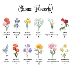 Personalized Garden Stone, Grandmas Birth Flower Gift, Mothers Day Gift for Mom SD-201 450988f1-4b83-460b-bca9-83aa354b4c4c-tgfyghklj.jpg