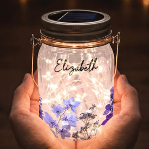 Personalized Birth Flower Mason Jar Night Light, Solar Lamp Gift For Her, Birthday Custom Night Light Gift For Friend, Bridesmaid Light Gift 450e92e1-a408-4a6d-8d14-b95490dc2931-5.jpg