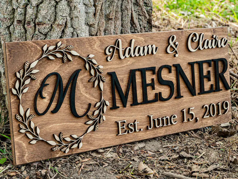 Family Name Sign | Last Name Sign | Custom Wood Sign | Established Sign | Personalized Wedding Gift | Wedding Sign 3D Sign Anniversary Gift 451e9a07-8121-41f7-ad38-e0a81f73134f-dgdffgdgfdgf-3-.jpg