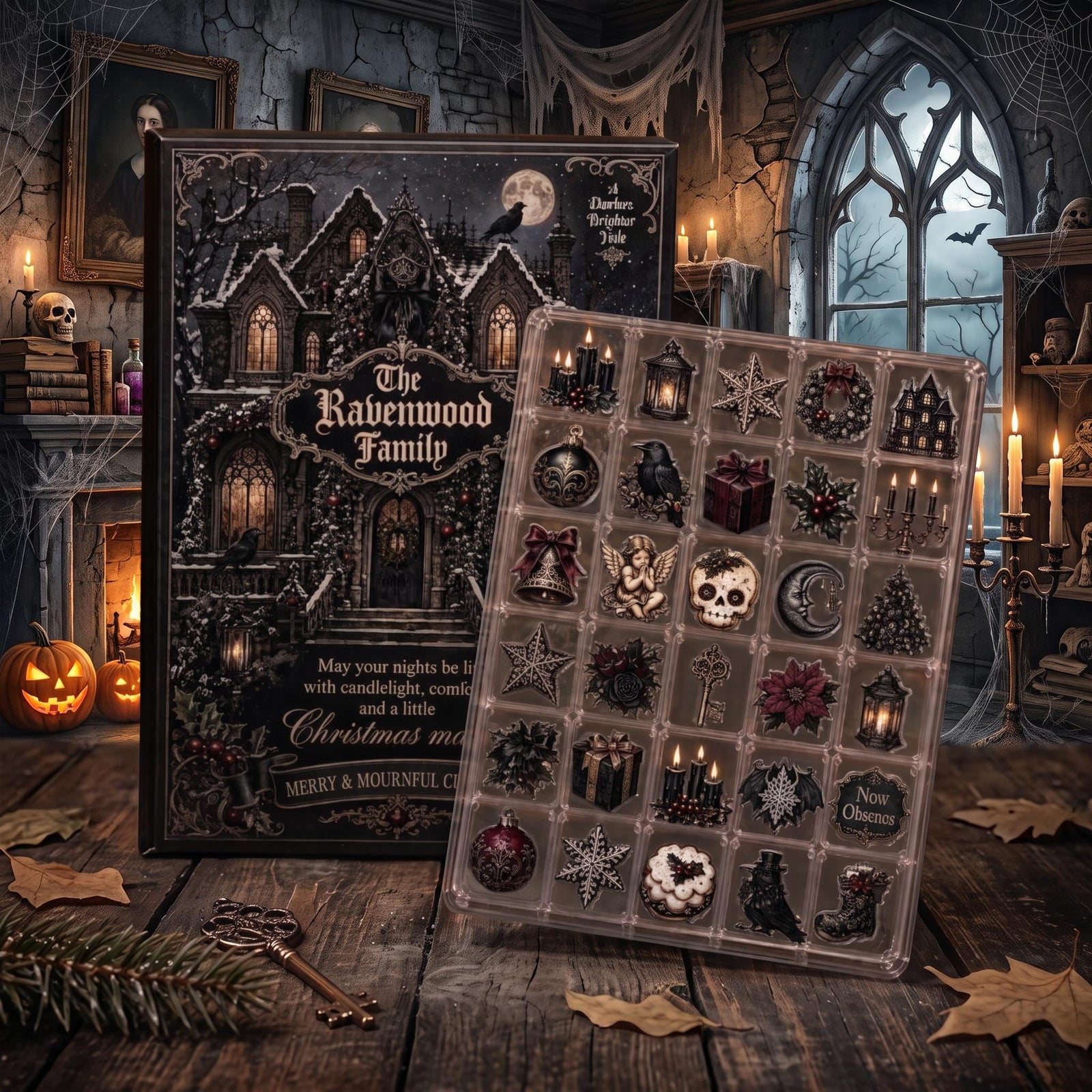 Personalized 2026 Gothic Advent Calendar, 24 Day Christmas Countdown Blind Box, Custom Name Holiday Gift 457462c8-e0c3-40a6-a450-5173bbb63fe3-il_fullxfull.8649252805_t0zz.jpg