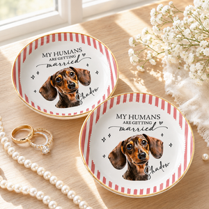 Custom Pet Portrait Engagement Ring Dish, My Humans Are Getting Married, Stripe Jewelry Trinket Dish Gift For Bride Fiance, Pet Engaged Gift 45846552-d482-422d-b1d2-680b3c538251-banner-2.png