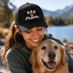 Dog Mom Paw Badge Printed Cap - Printed Cap 458513e6-1e73-4912-84bb-9f6521d25fc9.jpg