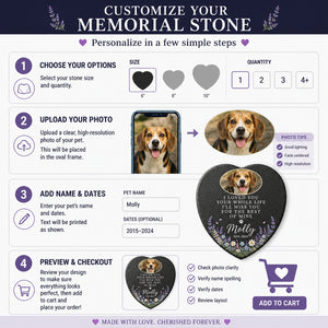 Pet Memorial Heart Garden Stone – Photo, Name & Years - Personalized Memorial Stone 45ab0ef3-0b15-4472-9e44-69fb9f451b3a.jpg