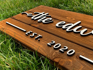Custom Wood Sign | Personalized Family Name Sign | Last Name Sign | Wedding Gift | Home Wall Decor | Anniversary Gift | Custom Wood Signs 45c94046-fdfb-450c-a953-897154e9735e-SFDGDF-2-.webp
